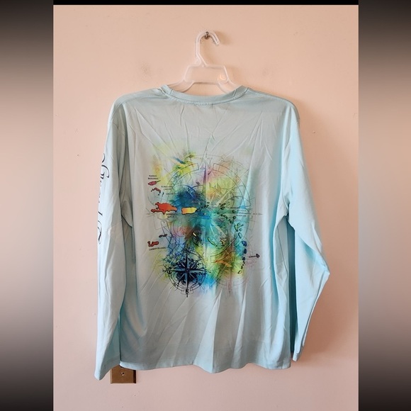 Spicy Tuna Other - Spicy Tuna Coastal Outfitter UPF 40 Fishing Shirt Long Sleeve mens xl